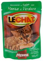 Monge LeChat Chunkies With Beef & Vegetables 100g