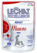 Monge LeChat Excellence Chunkies With Beef 100g