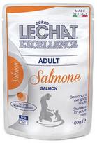 Monge LeChat Excellence Chunkies With Salmon 100g
