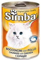 Monge Simba Chunkies With Chicken 415g