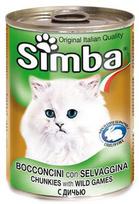 Monge Simba Chunkies With Wild Game 415g