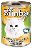 Monge Simba Chunkies With Rabbit 415g