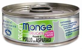 Monge Delicate Chicken With Asparagus 80g