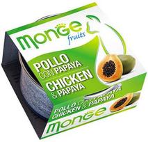 Monge Fruits Chicken & Papaya 80g