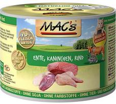 Mac's Cat Duck Rabbit & Beef 200g
