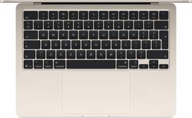macbook m4 - Apple MacBook Air 13.6", M4 10C CPU, 16 GB, 512 GB, Starlight (Aukso) - 2 nuotrauka