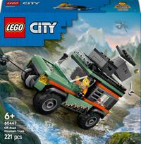 lego city sunkvezimis - LEGO City Off-Road 4x4 Mountain Truck 60447 - 1 nuotrauka
