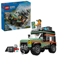 lego city sunkvezimis - LEGO City Off-Road 4x4 Mountain Truck 60447 - 2 nuotrauka