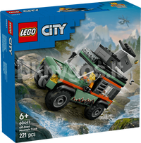 lego city sunkvezimis - LEGO City Off-Road 4x4 Mountain Truck 60447 - 3 nuotrauka