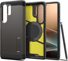 Spigen "Tough Armor MagSafe Case for Samsung Galaxy S25 Ultra" Metalinis (Gunmetal)