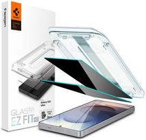 spigen glas.tr ez fit 2 pack - Spigen "Glas.TR EZ FIT HD Privacy Glass for Samsung Galaxy S25 Ultra" Juodas (Black) 2vnt - 1 nuotrauka