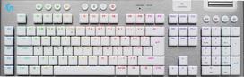 logitech g915 x - Logitech G915 X Lightspeed, Tactile, US, balta (White) - 1 nuotrauka