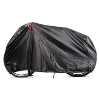 dviracio krepsia - Hurtel neperšlampantis dviračio uždangalas XL, juodas (Black) - 1 nuotrauka