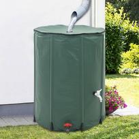 vidaXL Sudedama lietaus vandens talpa, 250 l, žalia (Green)