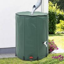 vandens lietaus talpyklos - vidaXL Sudedama lietaus vandens talpa, 250 l, žalia (Green) - 2 nuotrauka