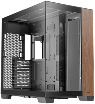 full tower - Antec C8 Wood Full Tower Juodas (Black, Wood) - 3 nuotrauka