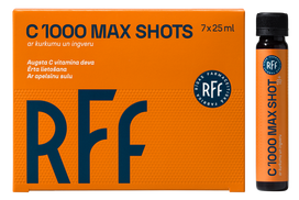 maisto papildai imunitetui - RFF C MAX SHOTS, 7 x 25 ml - 2 nuotrauka