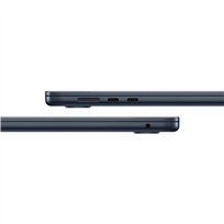 macbook m4 - Apple MacBook Air 15" (2025), M4 10C CPU, 16 GB, 512 GB, 10C GPU, Midnight (Juodas) - 4 nuotrauka
