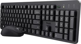 wireless keyboard - Trust Ody II Silent, belaidė, juoda (Black) - 2 nuotrauka