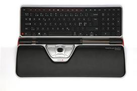 wireless keyboard - Contour Design RollerMouse Red Plus + Balance Keyboard, belaidė (Wireless), Raudona (Red) - 1 nuotrauka