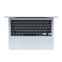 macbook m4 - Apple MacBook Air 13.6, M4 10C CPU, 16 GB, 512 GB, Sky Blue (Žydra) - 2 nuotrauka