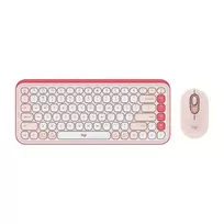 Logitech POP Icon Combo, rožinė (Pink)