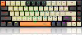 su zaidimu klaviaturos - Redragon K633CGO-RGB Ryze RGB, juoda (Black) - 1 nuotrauka