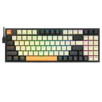 Redragon K636CLO-RGB, mechaninė, Raudonas jungiklis, JAV, juoda (Black)