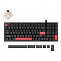 brown switch - Keychron Lemokey X5, US, Tactile Brown Switches (X5-A3), Mechaninė Žaidimų Klaviatūra, Juoda (Black) - 1 nuotrauka