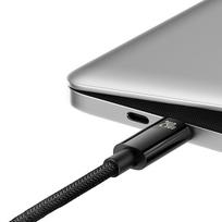 baseus usb c 240w - Baseus CAWJ040001 USB-C to USB-C 1m Black - 3 nuotrauka