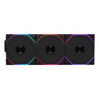 lian li fans - Lian Li UNI FAN TL 120mm Juodas (Black) 3 vnt - 2 nuotrauka