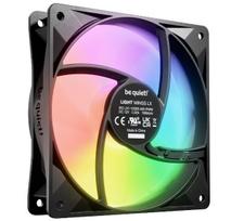 120mm fan - Be quiet! LIGHT WINGS LX 120mm PWM 3-Pack Juodas (Black) Kompiuterio Korpuso Ventiliatorius - 1 nuotrauka