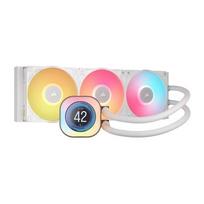 pc cooler - Corsair iCUE LINK TITAN 360 RX LCD RGB Baltas (White) - 2 nuotrauka