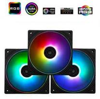 Thermalright TL-S12-S X3 PWM ARGB Juodas (Black) 3vnt. (120mm) Ventiliatoriai