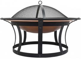 saslykine dangciu - Cattara Etna Laužavietė su dangčiu, 61 cm (Cattara Etna Fire Pit with Lid, 61 cm) - 2 nuotrauka