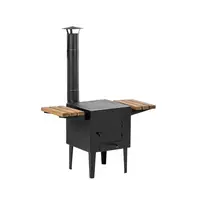 oven grill - DM GRILL BOILER OVEN 45 cm, ruda/juoda (Brown/Black) - 1 nuotrauka