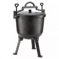 ketaus katilai - KINGHOFF MEDŽIOKLĖS KETUS KATILAS 10L (Emaliuotas) - 2 nuotrauka