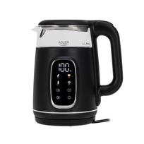elektrinis virdulys 1.7 l - Alder AD 1305 Black/Silver (Juodas/Sidabrinis) - 1 nuotrauka