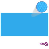 vidaXL Stačiakampis baseino uždangalas, 450 x 220 cm, PE, Mėlynas (Blue)