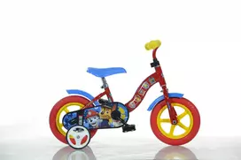dino patrol - Dino Bikes Paw Patrol 10" Mėlynas/Raudonas/Geltonas (Blue/Red/Yellow) 108L-PW - 1 nuotrauka