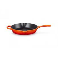 gili keptuve - Le Creuset Signature keptuvė, 26 cm, liepsnojančios oranžinės (Flame) - 1 nuotrauka