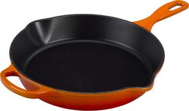gili keptuve - Le Creuset Signature keptuvė, 26 cm, liepsnojančios oranžinės (Flame) - 2 nuotrauka