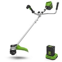 Greenworks GD60BCBK4, 60 V (su 4Ah akumuliatoriumi ir krovikliu)