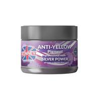 neutralizuojanti geltonus - Ronney Professional Silver Power Anti-Yellow Pigment kaukė, 300 ml - 3 nuotrauka