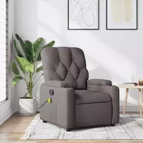massage chair - Fotelis VLX Electric Recliner Massage Chair, taupe (Taupe) - 2 nuotrauka