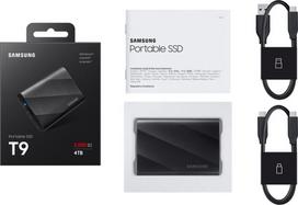 ssd isorinis - Samsung MU-PG4T0B/EU Portable SSD T9 4TB - 10 nuotrauka