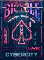 bicycle kortos - BICYCLE Žaidimo kortos Cyberpunk Cyber City - 1 nuotrauka