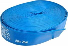 Geko PVC guminė žarna 30m 2" 2 barų, mėlyna (G70014)
