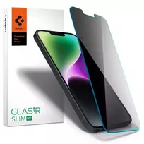 Spigen Glas.TR Slim Ekrano Apsauga Apple iPhone 13/13 Pro/14 Privatumas (Privacy)