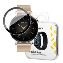 Wozinsky Hibridinis Apsauginis Stiklas Huawei Watch GT 3 46 mm Juodas (Black)